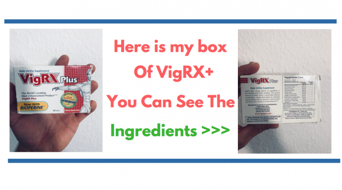 Featured image of me with my order of Vigrx plus