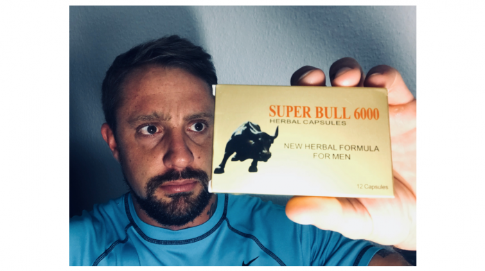 me holding my order of super bull 6000 male enhancement pills
