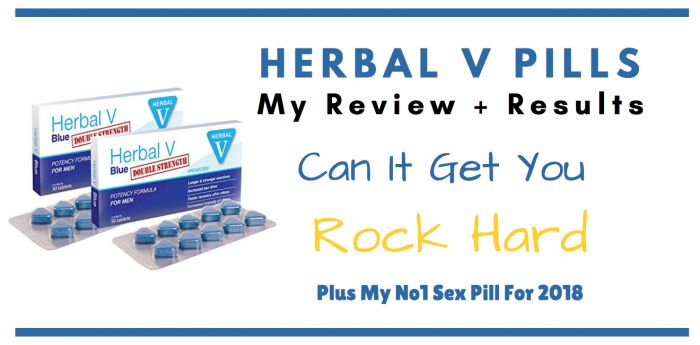 Herbal V Blue pills featured image for review article 2018